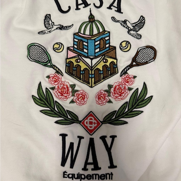 Casa Way White Sweater Cardigan - Picture 4 of 6